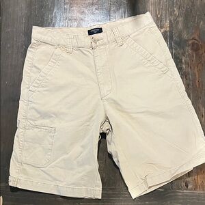 Dockers Men's Cream Cargo Shorts